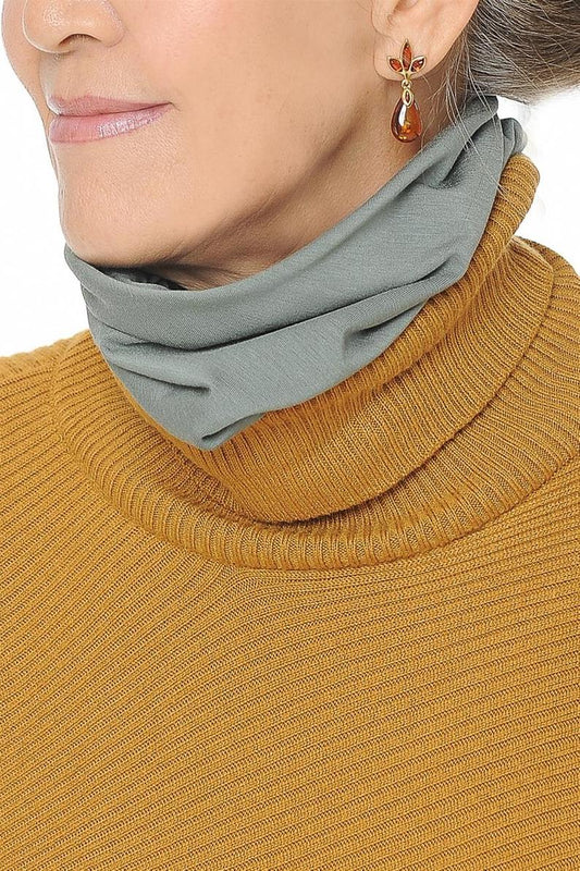 Spun Bamboo Multifunctional Bandana - Natural, Silky Soft, Ultra Comfortable