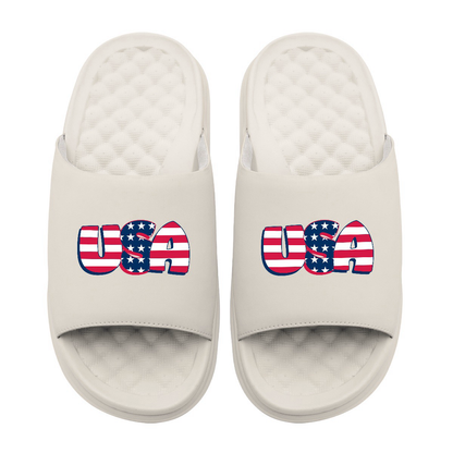 USA Flag Wordmark Motive