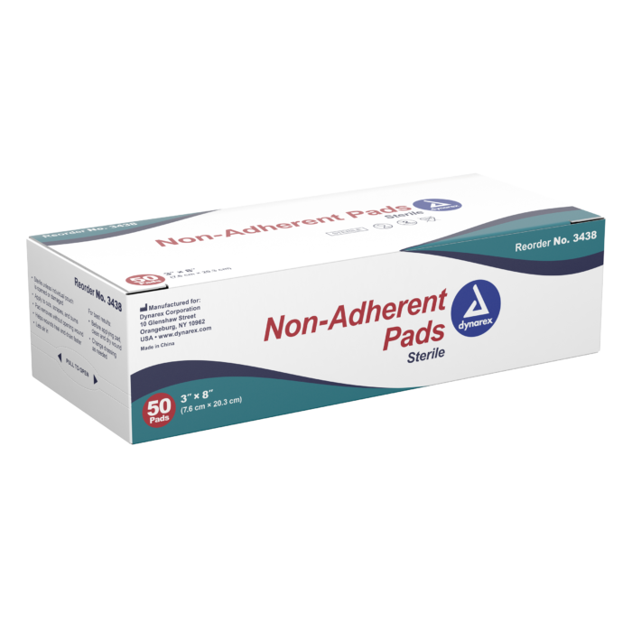 Non-Adherent Pads Sterile, 3" x 8"