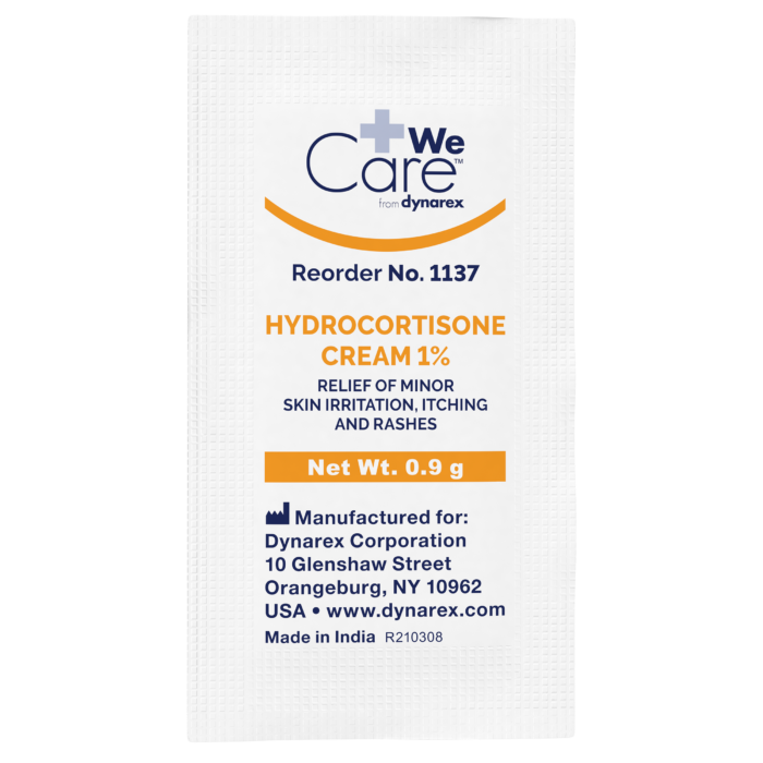 Hydrocortisone Cream 0.9 g foil packet