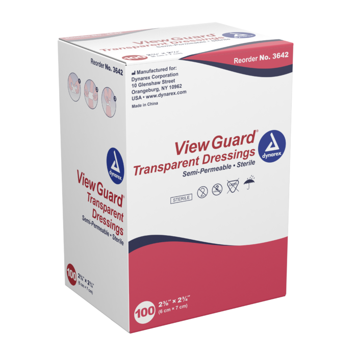 View Guard® Transparent Dressings Sterile 2 3/8" x 2 3/4"