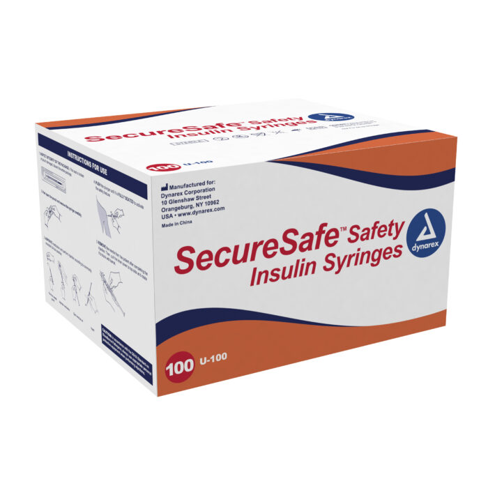 SecureSafe Safety Insulin Syringes