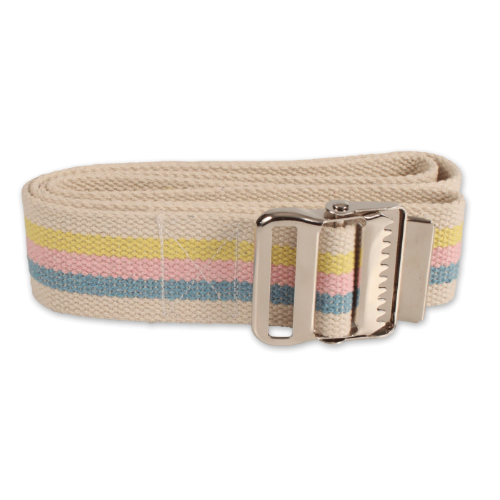 Gait Belt - Metal Buckle - Multi-Color - 60 x 2in