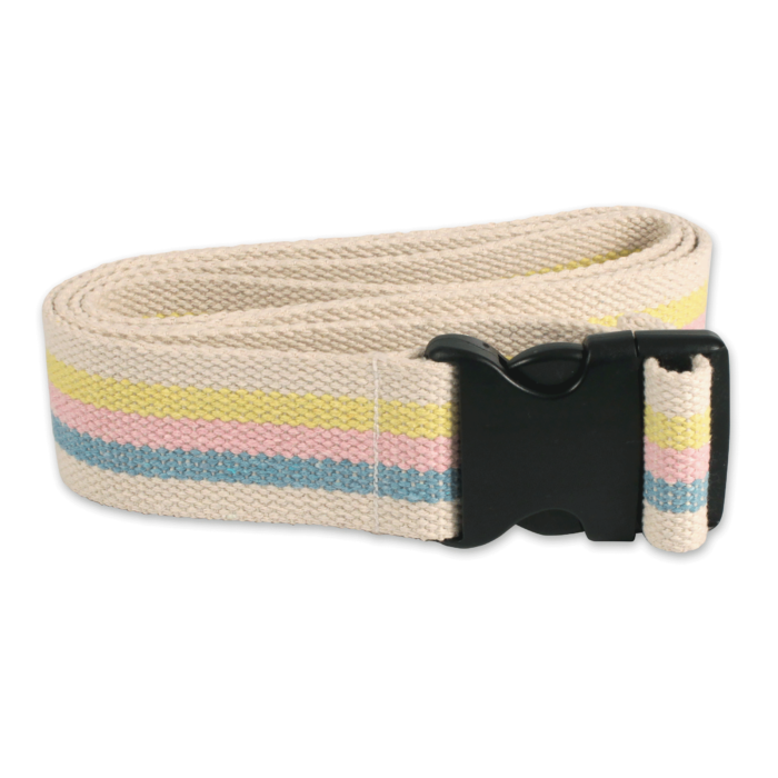 Gait Belt - Plastic Buckle - Multi-Color - 60 x 2in